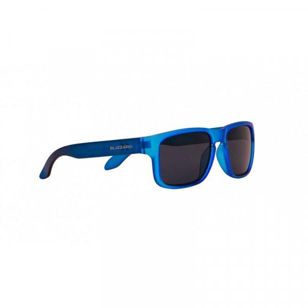 BLIZZARD-Sun glasses PCC125001-transparent blue mat-55-15-123 Kék 55-15-123