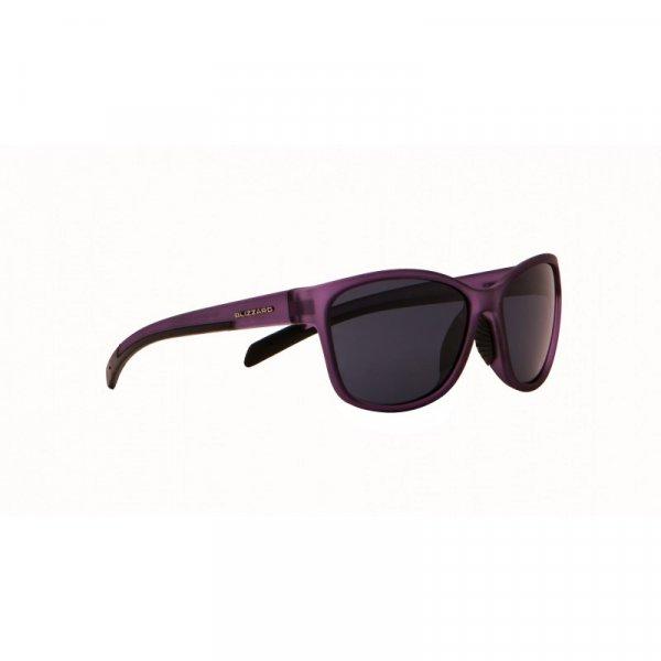 BLIZZARD-Sun glasses PCSF702002-rubber transparent dark purple-65-16- Lila
65-16-135