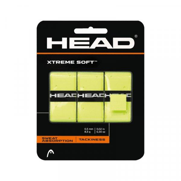 HEAD-Xtreme Soft 3pcs Pack Yellow Sárga