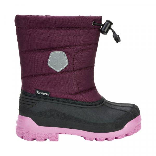 COLOR KIDS-Boots melange WP potent purple Lila 31