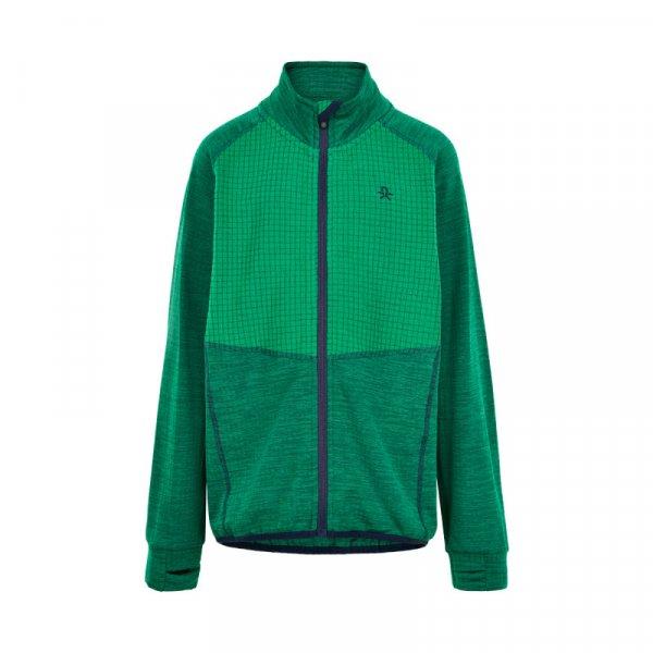 COLOR KIDS-Fleece jacket w/Effect-Golf Green Zöld 116