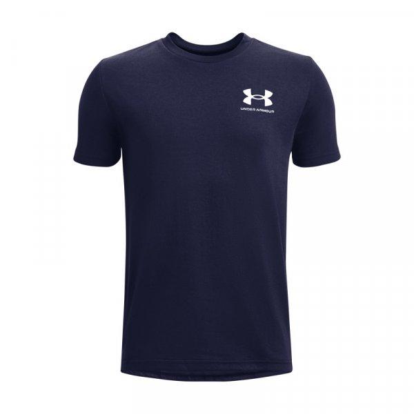 UNDER ARMOUR-UA SPORTSTYLE LEFT CHEST SS-NVY