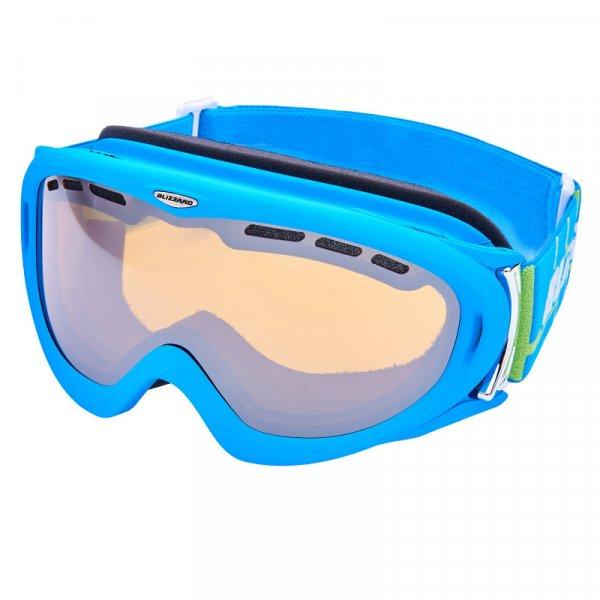 BLIZZARD-Ski Gog. 905 MDAVZFO, neon blue matt, amber2-3, blue mirror, Kék UNI