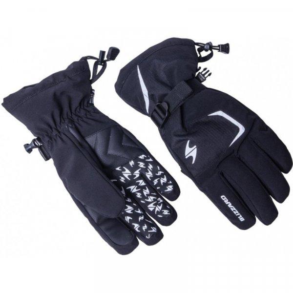 BLIZZARD-Reflex ski gloves, black/silver Fekete 8