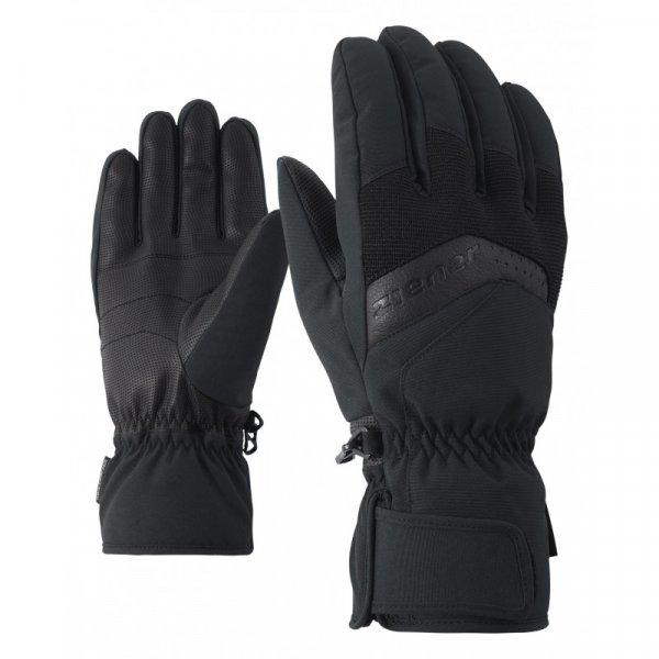 ZIENER-GABINO glove ski alpine-801035-12-Black Fekete 10