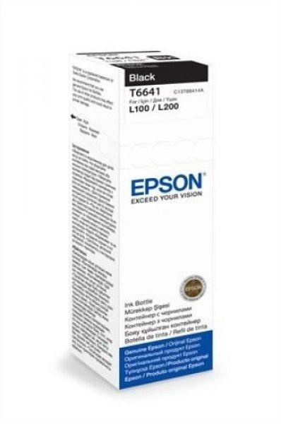 Epson tintapatron T66414A10 fekete 4000 old.