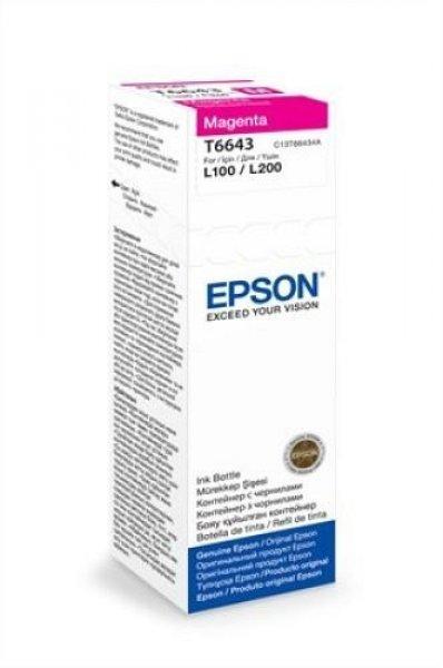 Epson tintapatron T66434A10 bíbor 6500 old.