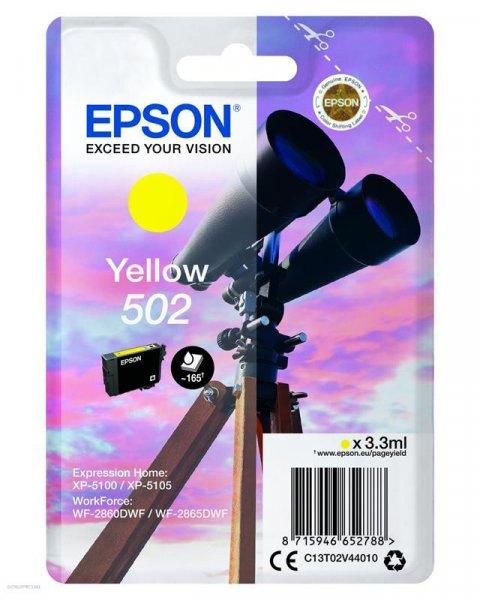 Epson tintapatron T02V4 sárga 165 old. 