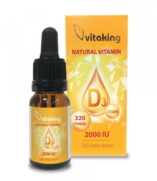 Vitaking D3 Vitamin Csepp 320csepp