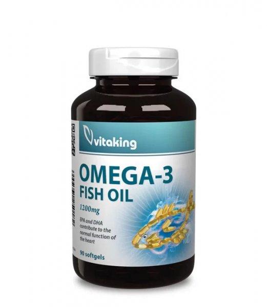 Vitaking Omega-3 (Tg) 1200mg 90db gélkapszula