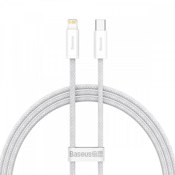 Baseus Dynamic USB-C kábel for Lightning, 20W, 1m (white)