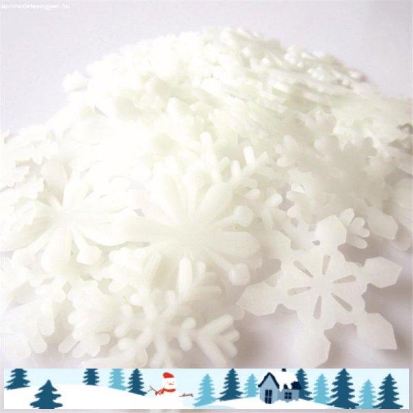 Foszforeszkáló hópehely fehér