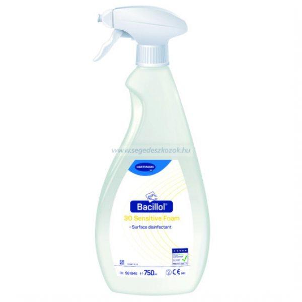 Hartmann Bacillol 30 Foam felületfertőtlenítőszer szórófejjel 750ml - 1db