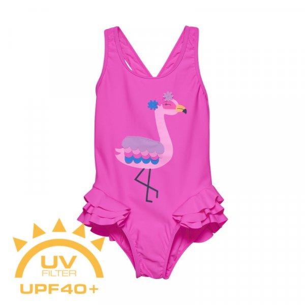 COLOR KIDS-Swimsuit W. Application, sugar pink