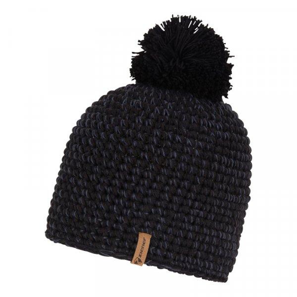 ZIENER-INTERCONTINENTAL hat, black/ombre Fekete 52/55cm 22/23