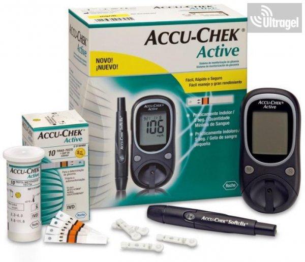Vércukormérő Roche Accu Check Active