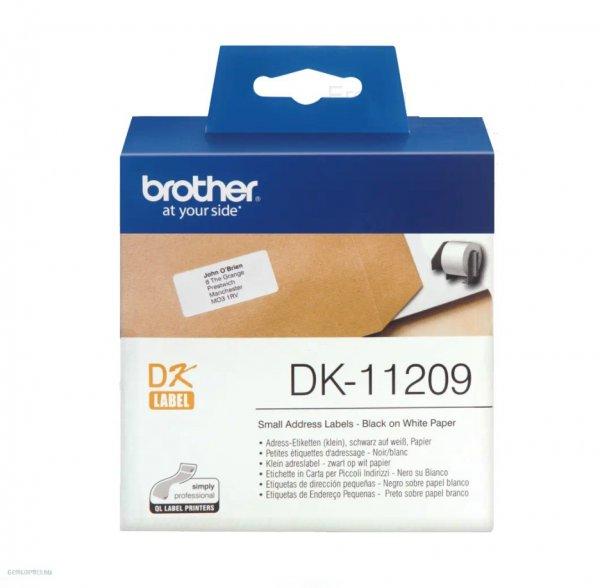 Cím etikett 29x62mm Brother DK-11209 800db/tekercs