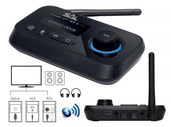 Vezeték nélküli Bluetooth adó-vevő Stereo Streaming Box BTRC 1000