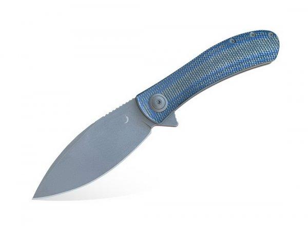 Trollsky Knives Mandu Blue Micarta MT004