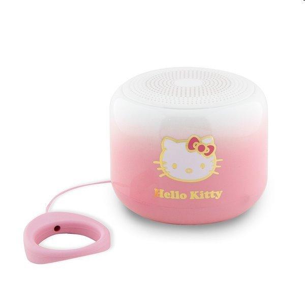 Hello Kitty Mini Bluetooth Speaker Kitty Head Logo, rózsaszín