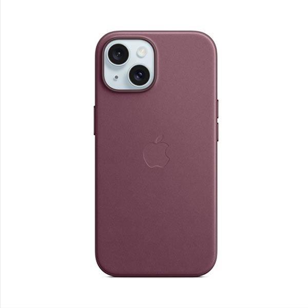 Apple iPhone 15 Plus FineWoven Case tok MagSafe-vel - Mulberry