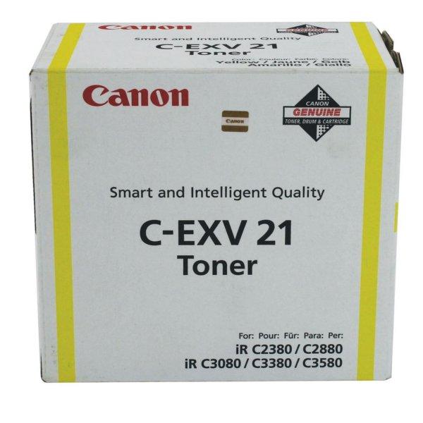 Canon EXV21 toner yellow ORIGINAL 