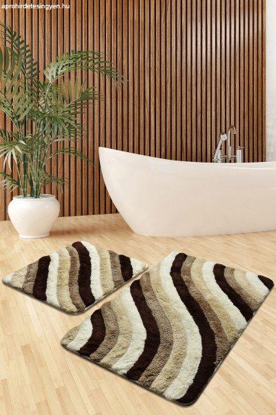 Colorful Akril fürdőszoba szőnyeg szett (2 darab) Multicolor