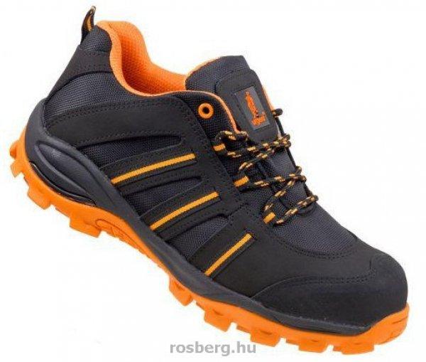 MV URGENT cipő Tracker 261 S1 fekete-narancs 39-47