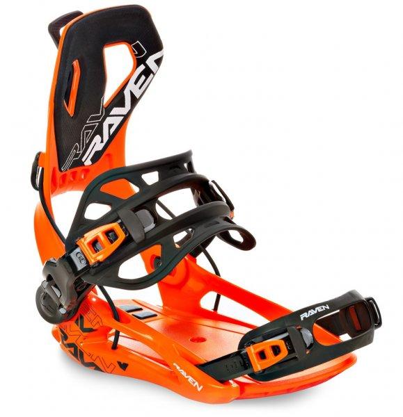  Raven FT360 orange gyorsbelépős snowboard kötés