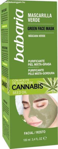 Tisztító maszk Cannabis Babaria (100 ml) MOST 3086 HELYETT 1420 Ft-ért!