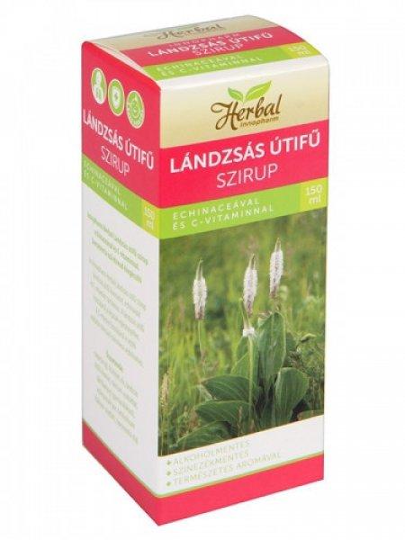 Innopharm herbal lándzsás útifű szirup echinacea+c-vitamin 150 ml