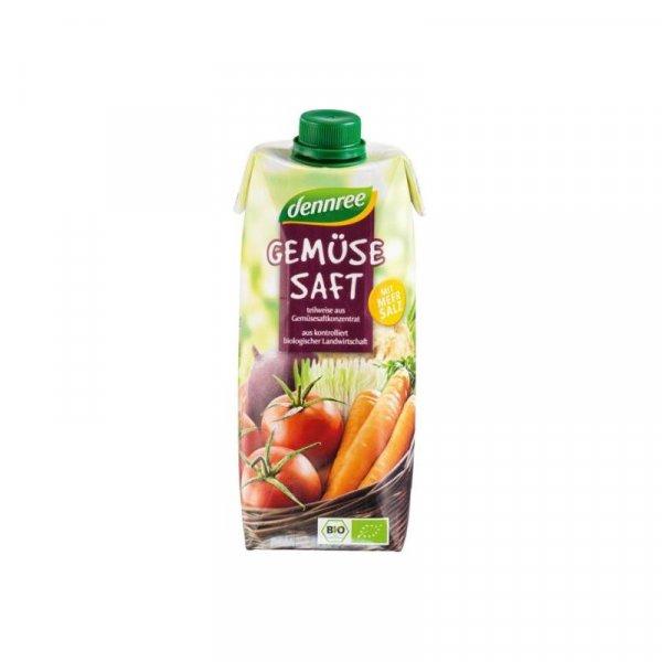 Dennree bio vegyes zöldséglé 500 ml