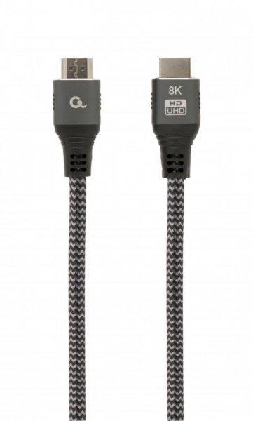 Gembird CCB-HDMI8K-1M Ultra High Speed HDMI cable with Ethernet 8K Select Plus
Series 1m Grey