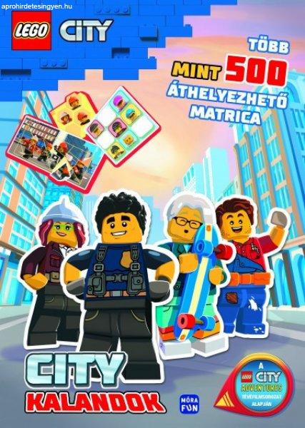 LEGO CITY-CITY Kalandok-Több mint 500 áthelyezhető Matrica