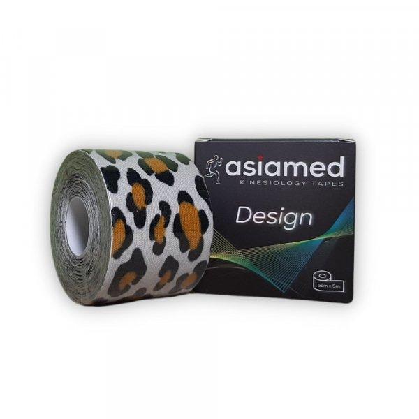 ASIAMED Design Kineziológiai Tapasz 5 cm x 5 m Leopárd