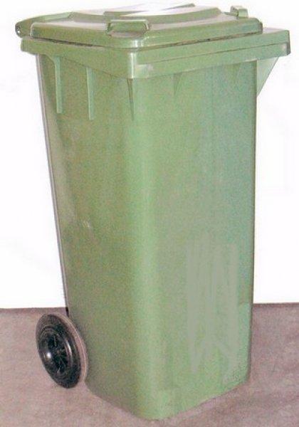 Kuka 240l műanyag zöld kerekes (magyar) (nem futározzuk)