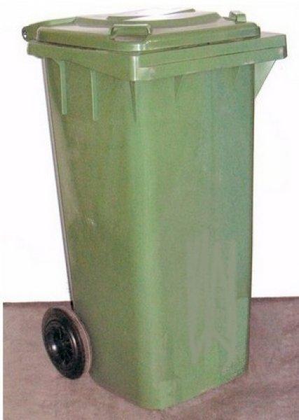 Kuka 120l műanyag zöld kerekes (nem futározzuk)