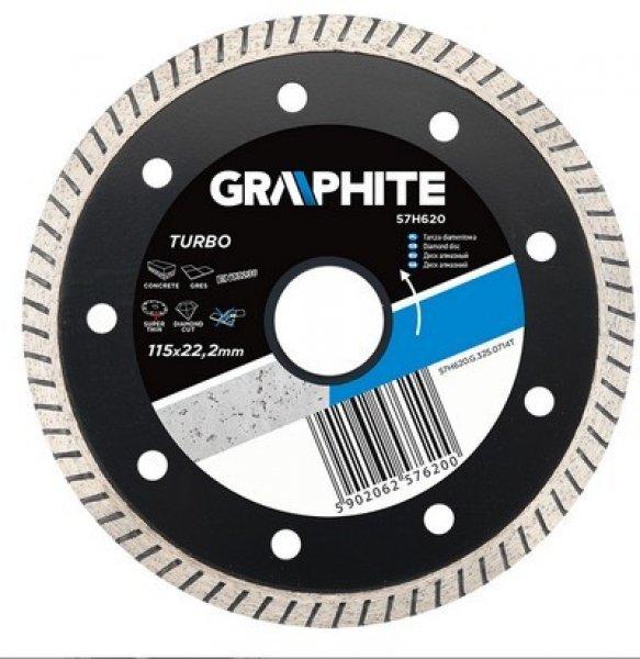 GRAPHITE gyémántvágó 230 mm TURBO VÉKONY 57H623 