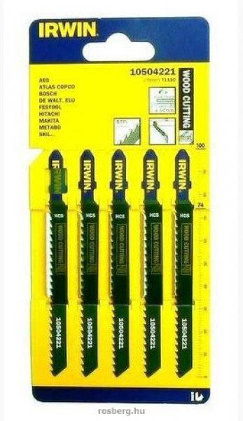 IRWIN dekopírfűrészlap t111c/5 db fa