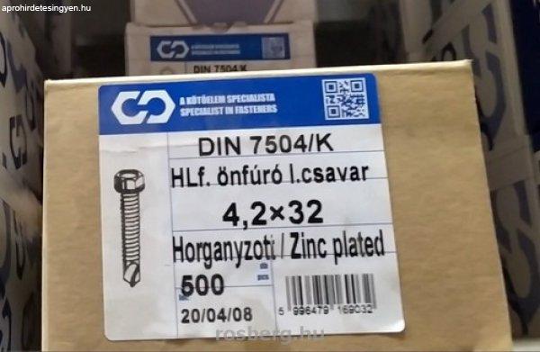 Hatlapf. önfúró lemezcsavar 4.2x32 / 500 db ITH