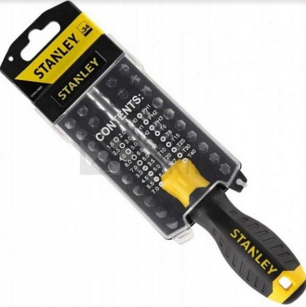 STANLEY csavarhúzó klt stht0-70885 multi-bit 35 db-os