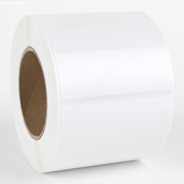 90x50mm PE Gloss White címke (2.500 db/76)
