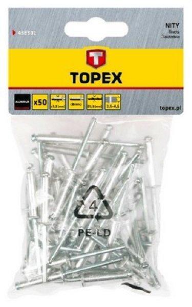 TOPEX popszegecs 43E502 4,8X10/50 DB