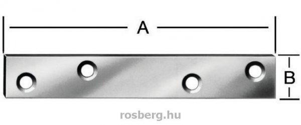 VORMANN összekötő lemez 100x15 mm 183100Z (100db/csomag)