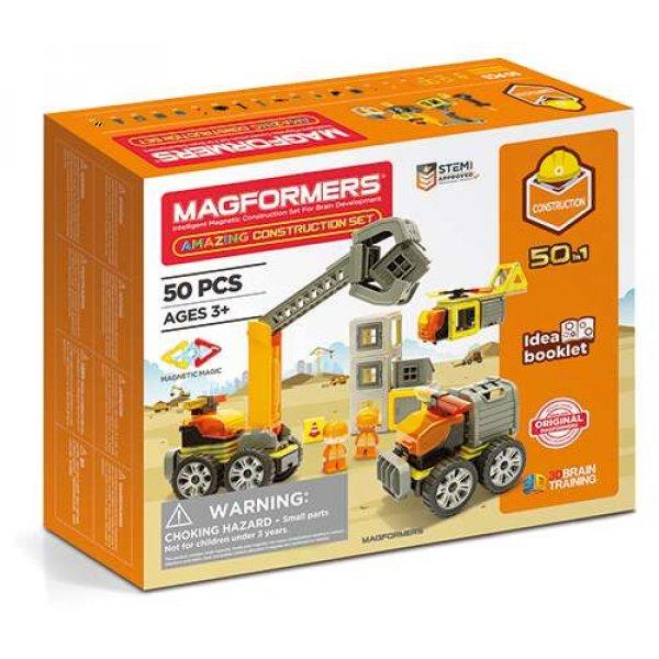 Magformers 5535728 50 db-os építkezés szett - Magformers Amazing