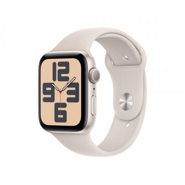 Apple Watch SE (2022) GPS (44mm) Okosóra - Csillagfény Alumíniumtok
Csillagfény Sportszíjjal