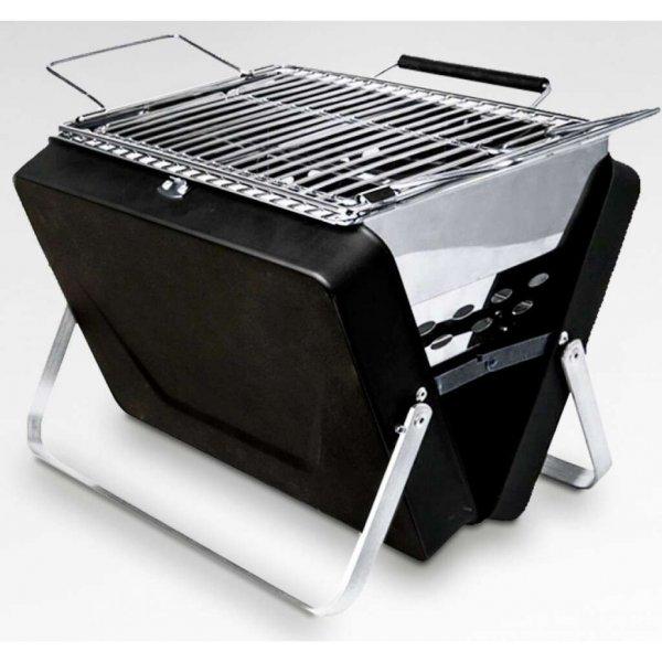 Hordozható grill grill aktatáska formájában
