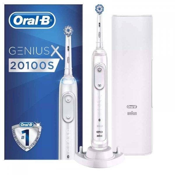 Oral-B Genius X 20100S Elektromos fogkefe - Fehér