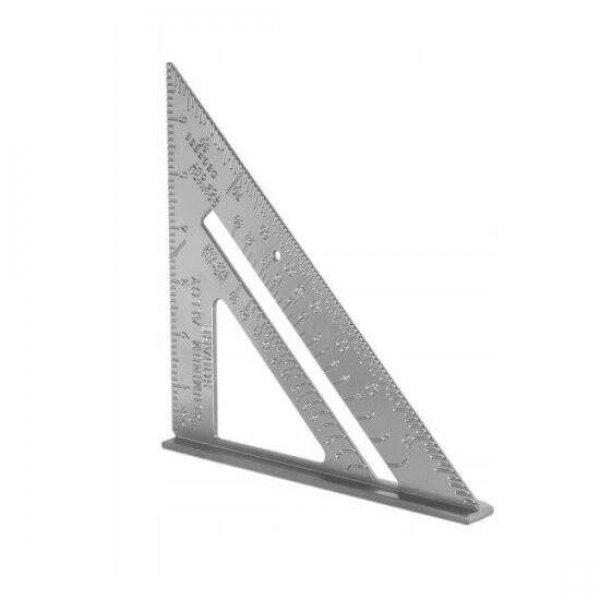 Richmann alumínium háromszög vonalzó, 180x3 mm