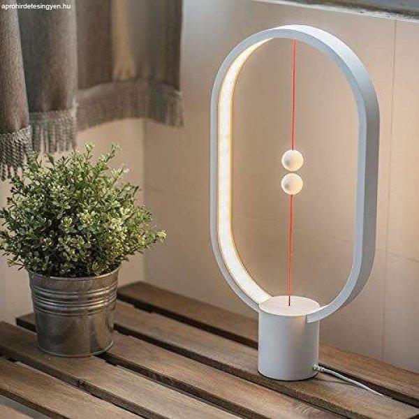 Heng Balance Lamp Ellipse LED Prémium asztali lámpa, USB Type-C, 5W, 50 lm, 1A
5V, meleg fény, fehér